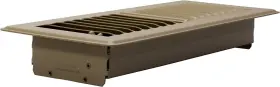 Pg412-bwn-8 Decor Grates 771308021256 Steel Floor Register 4x12 Inches Brown #2