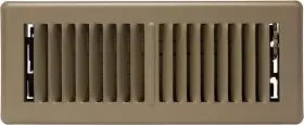 Pg412-bwn-8 Decor Grates 771308021256 Steel Floor Register 4x12 Inches Brown #3