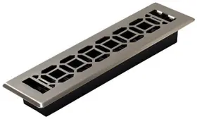 Ngh212-nkl Decor Grates 771308021317 Floor Register 2 X 12 Plated Nickel