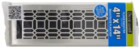 Ngh414-nkl Decor Grates 771308021430 New Gothic Floor Register 4 X 14 Inches Plated Nickel #2