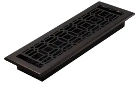 Ngh414-rb Decor Grates Floor Register 4x14 Inches Rubbed Bronze Finish P20