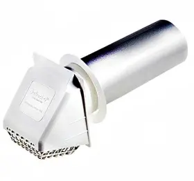 Rvhaw3 Deflecto Deflect-o 3 Inch Wide Mouth Vent Hood Bathroom Or Dryer Exhaust