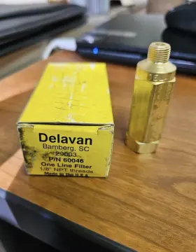 60046 Delavan Mini In-line Fuel Oil Filter Nos