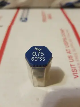 75-60ss Delavan Hago Oil Burner Nozzle .75-60 Ss Semi-solid Flame Pattern Same As .75-60w