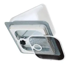 V2092sp28 Dexter Axle 100 White Ventadome