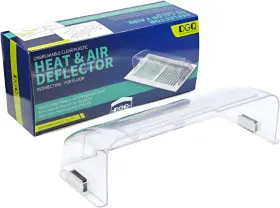01-a-0006  Dgq Unbreakable Air Deflector 8 Inch To 12 Adjustable Heat And Vent