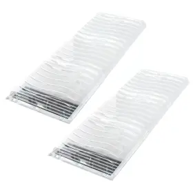 09-b-0529 Dgq Magnetic Air Vent Extender Fit For Floor Register Up To 12 Inch Wide Clear