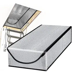 Dgsl 666498225525 Attic Stairway Insulation Cover - Premium Energy Saving Stairs Door Lad
