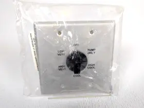 Dial 2851 Evaporative Cooler Durable Metal Wall Switch 2-speed Swamp Series