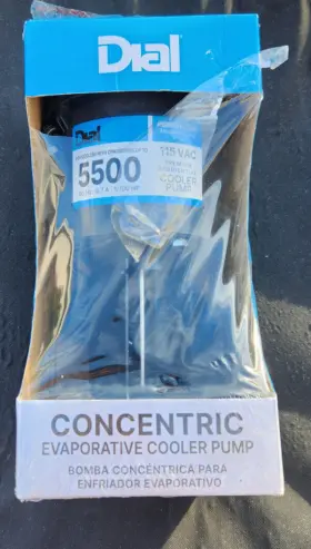 Ul5500 Dial 445001456495 115-volt Concentrative Evaporative Cooler Pump New/please Read #2
