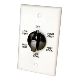 Dial 744759940346 6-position Evaporative Cooler Wall Switch