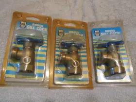 9253 Dial Brand New Lot Of 3 Evaporative/cooler Brass Sill Cock Female To Male Union Valve
