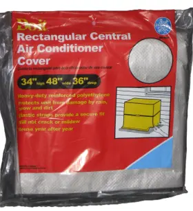 Do It 261248 Rectangular Central Air Conditioner Polyethylene Cover 34 Inch Hx48 Wx36 D Nip