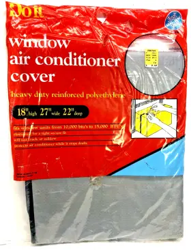 288764 Do It Best Window Ac Cover 18 Inch X27 New R