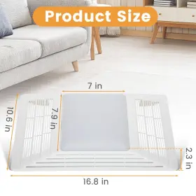 S97013662 Drkerr 683132839641 Bathroom Fan Cover Grille And Lens Assembly Kit 16.8 In X 10.6 C #3