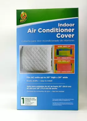 0201ac Duck Air Conditioner Fabric Cover White Insulator 20 Inch X 28 Brand - Stop Drafts