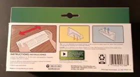 Duck 075353927861 Air And Heat Vent Deflector Adjusts Sizes 10 Inch To 14 Redirects #2
