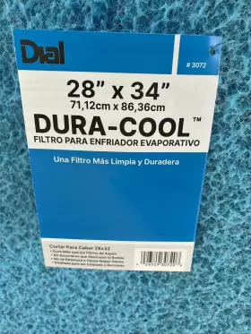 3072 Dura-cool Four 4 28 Inch X 34 Pre-cut Non Allergenic Evaporative Cooler Pads #2
