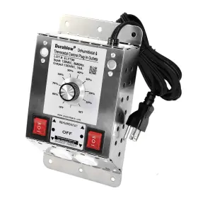 Mdt2p Durablow Stainless Steel Plug-in 2 Outlets Dehumidistat Control For Crawl S