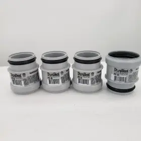 2pps-adl Duravent Qty 4 Polypro 2 Inch Appliance Adapter Only No Clamps