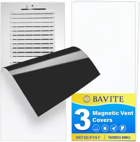E Bavite 445017295255 3 Pack Magnetic Vent Covers Strong 8x15.5inch Ven