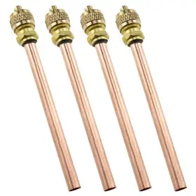 Scacrav-100-5 E-outstanding 5pcs Valve 1/4 Inch Sae X Od 4 Stem Core Air