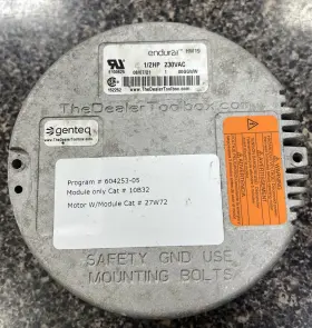 00ggww Ecm 10b32 Oem Genteq Endura Hw19 1/2hp Lennox Module Hvac Usa Seller