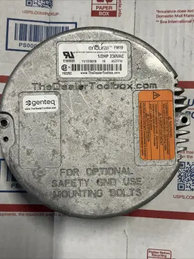Fm19 Ecm Genteq Endura 1/2hp Blower Motor X13 Control Module 11/17/2019
