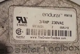 00au1v Ecm Hw18 Oem Genteq Endura 3/4hp Module Hvac Usa Seller Free #2