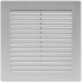 Ecopro Vent 751043450739 6 Inch X 6ftft White Square Grille With Protective Mesh. Lightweight Plas