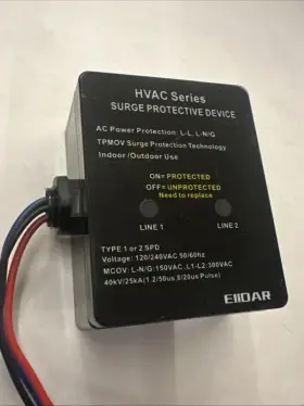 Eiidar 790885595981 Hvac Surge Protective Device 120/240v Universal Air Conditioner Protect #2