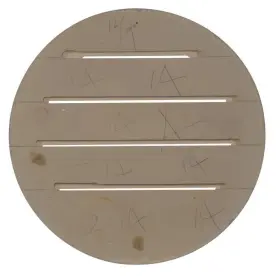 Gvro16f Ekena Millwork Gable Louver Vent 16 Inch X16 Round Functional Primed Polyurethane #2