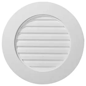Gvro23d Ekena Millwork 23 Inch X Round Primed Polyurethane Paintable Gable Louver