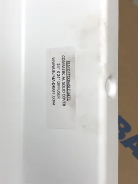 B2217440 Elima-draft Commercial Solid Vent Cover For 24 X Inch Diffusers #3