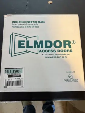 Dw14x14pc Elmdoor Sdl Elmdor Metal Wall Ceiling Access Door Panel With Frame 14 Inch X White