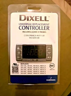 943-0291-00 Emerson - Dixell Universal Replacement Controller 120 Volt