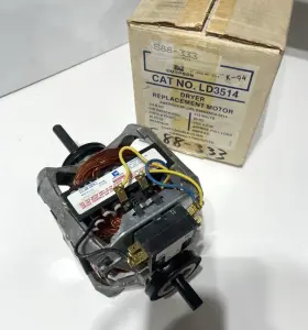 S58nxsda Emerson S58nxsda- Ld3514 1ph Dryer Motor 1/4hp 115v 60hz 1725rpm Cw Oem