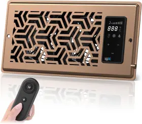 Vsf-bf410b Endlessaislesstore Register Booster Fan Fits 4 Inch X 10 Holes With Speeds Smart Thermo