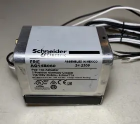 Ag14b060 Erie Pop Top Actuator 120v Two Position Normally Closed Used Tested #2