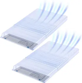 00860002758657 Eureka Air Under Furniture Magnetic Vent Extender 1.0mm Thick Premium Material Clear