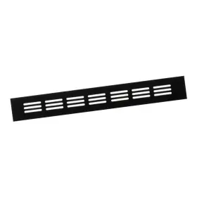 Europlast 750492220788 12x1.6 Outside Dimensions Air Vent Cover Aluminium Ventilation Grille Black Fu