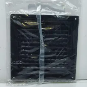 Europlast 7603492017517 6x6 Inch Black Air Vent Cover Plastic System Distribution Return Grill #3