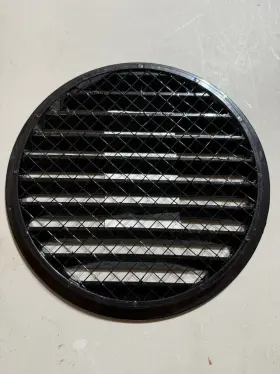 Mra200m Europlast Mra00m 8 Inch Soffit Vent Cover Round Air Louver Gril Heavy Duty