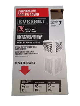 1002502523 Everbilt Heavy Duty Cover 42 X 45 35 Water And Weather Resistant Fabric