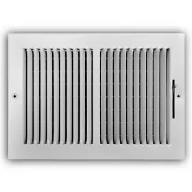 Everbilt 313048752740 12 Inch X 8 2-way Steel Wall/ceiling Register In White