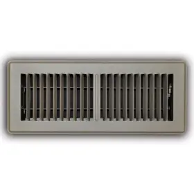 Everbilt 313056433419 4 Inch X 12 2-way Steel Floor Register In Brown