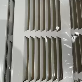 376-225 Everbilt 8 X 14 Inch X4 Air Return Sidewall-ceiling Cover Vent White Metal Paintable #2