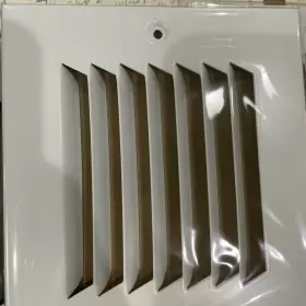 376-225 Everbilt 8 X 14 Inch X4 Air Return Sidewall-ceiling Cover Vent White Metal Paintable #3