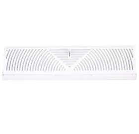 412306 Everbilt 18 Inch Baseboard Diffuser Register Grille White For Floor 3-way