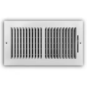 Everbilt 445013679653 12 Inch X 6 2-way Steel Wall/ceiling Register In White